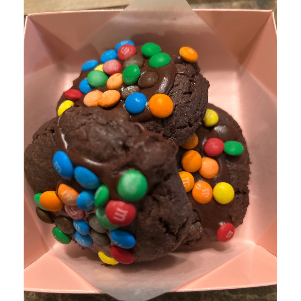 Mudslide Cookies Brown Chocolate Candy Topped Gourmet Bakery M&M
